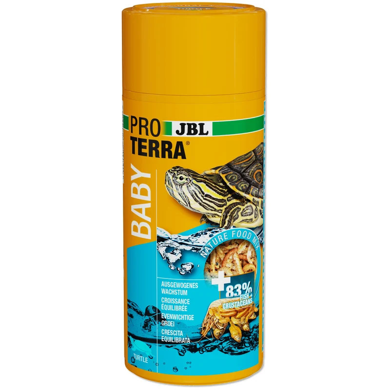 ProTerra JBL Baby - Mélange alimentaire spécial pour jeunes tortues d’eau et cistudes