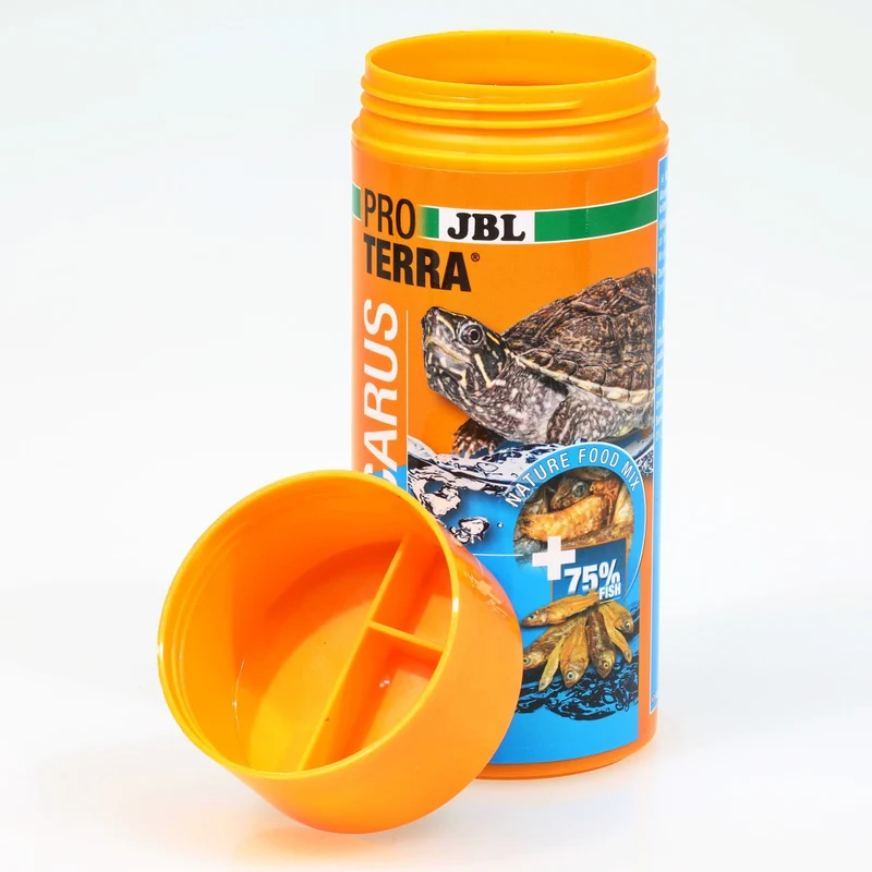 ProTerra JBL Pescarus - Friandises à base de poissons entiers et de crevettes pour toutes les cistudes et tortues d'eau
