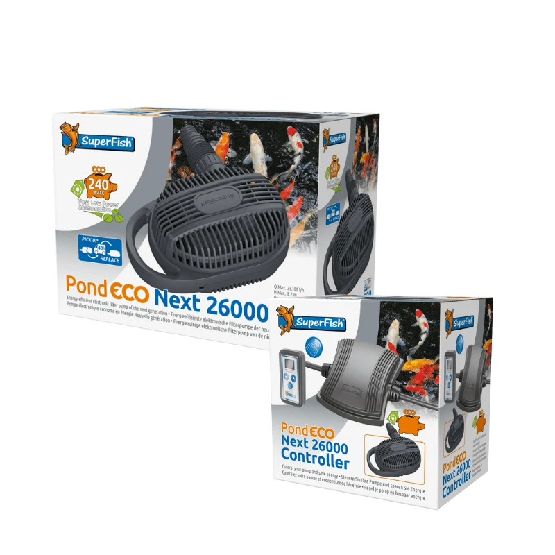 PondECO Next 26000 - Pompe pour étang basse consommation - Superfish