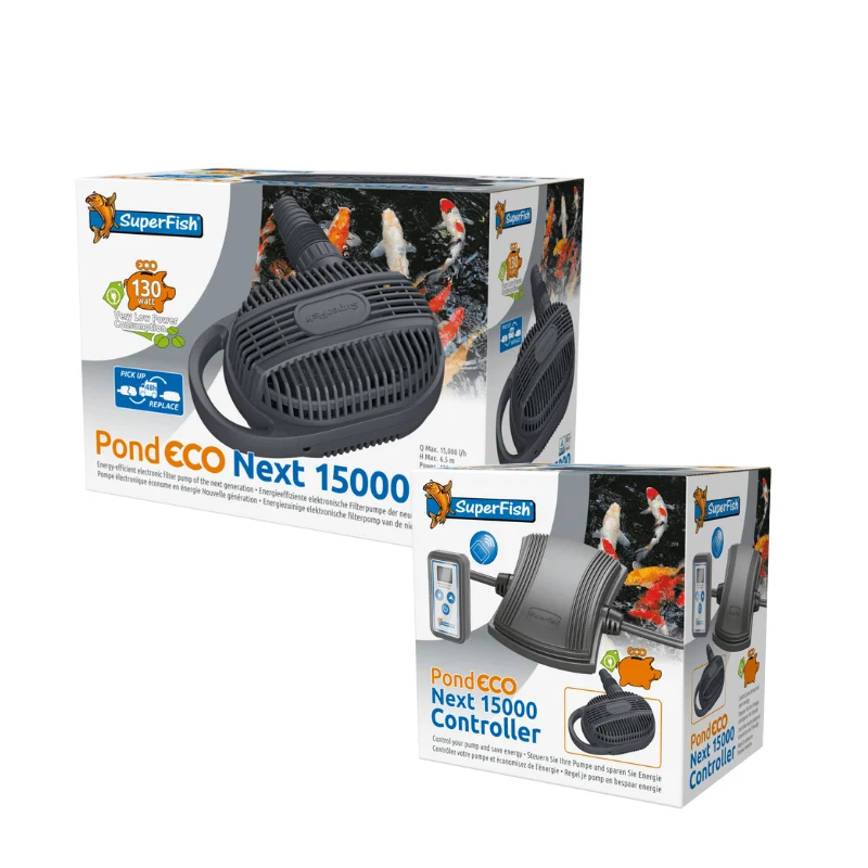 PondECO Next 15000 - Pompe pour étang basse consommation - Superfish