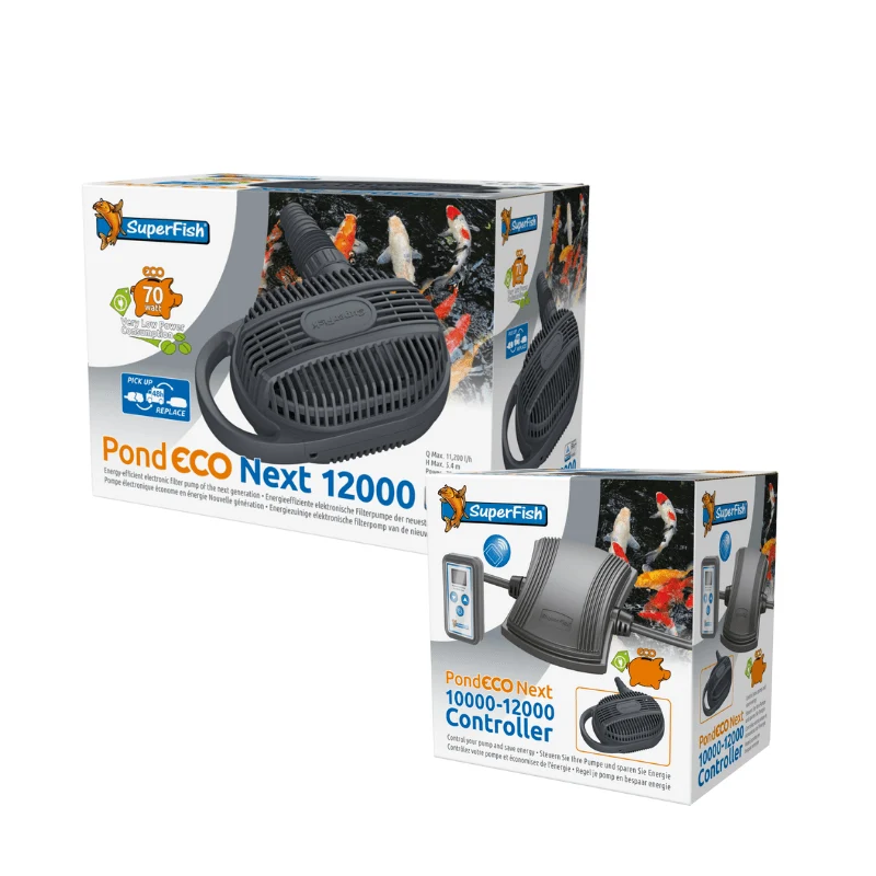 PondECO Next 12000 - Pompe pour étang basse consommation - Superfish