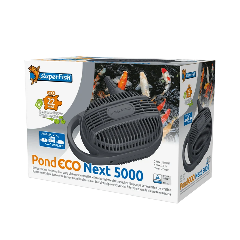 PondECO Next 5000 - Pompe pour étang basse consommation - Superfish