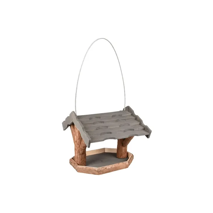 Mangeoire pour oiseaux Bora Gris Maison