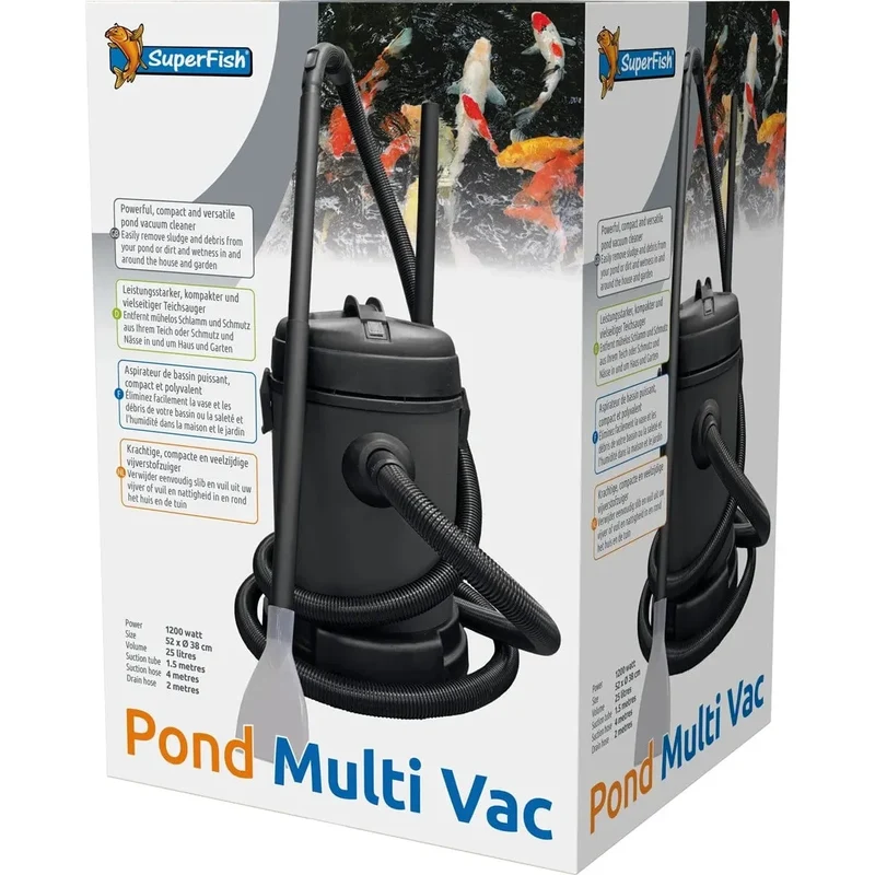 Pond Multi Vac - Aspirateur pour étang bassin Superfish