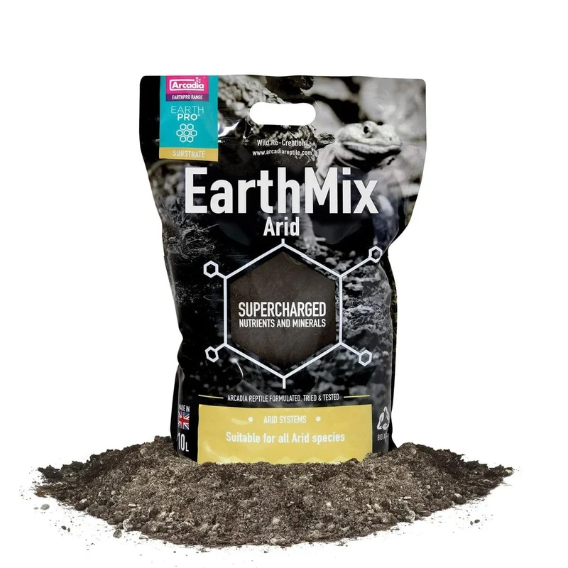 ARCADIA EARTHMIX ARID 10 LITRE - Substrats pour terrariums