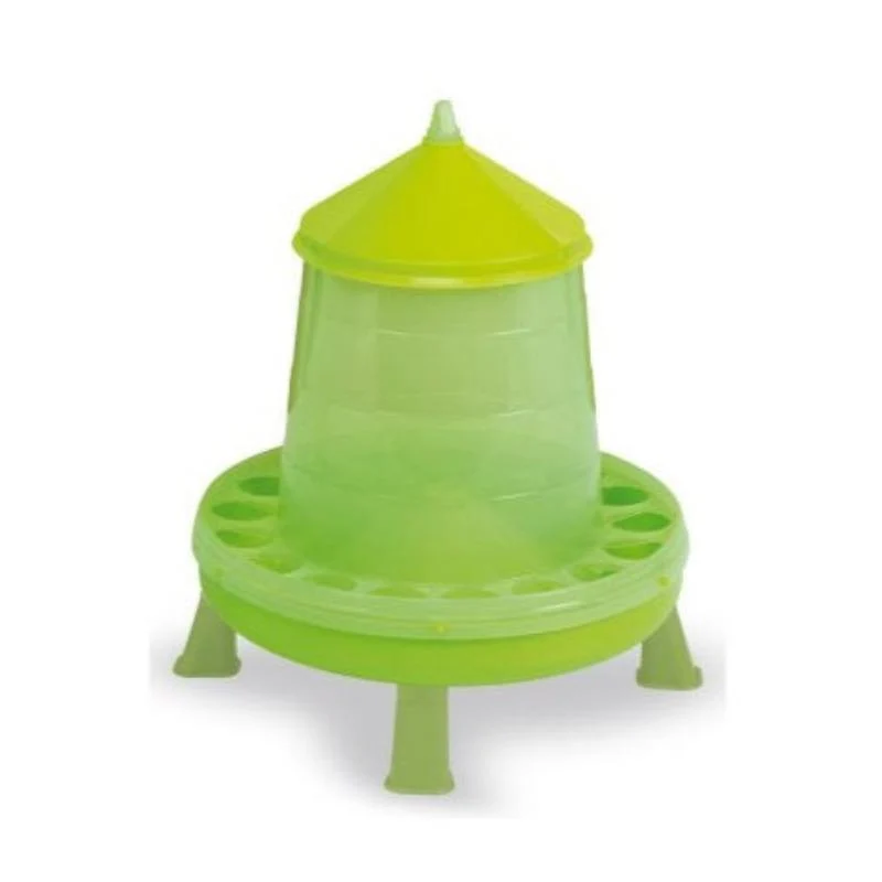 MANGEOIRE SUR PIEDS BASSE-COURS VERT 8 KG