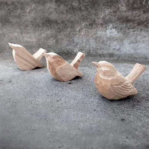 TROGLODYTE MIGNON EN BOIS - DECOBIRD BY WILDLIFE GARDEN