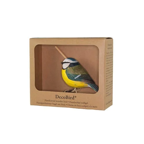 MESANGE BLEUE EN BOIS - DECOBIRD BY WILDLIFE GARDEN