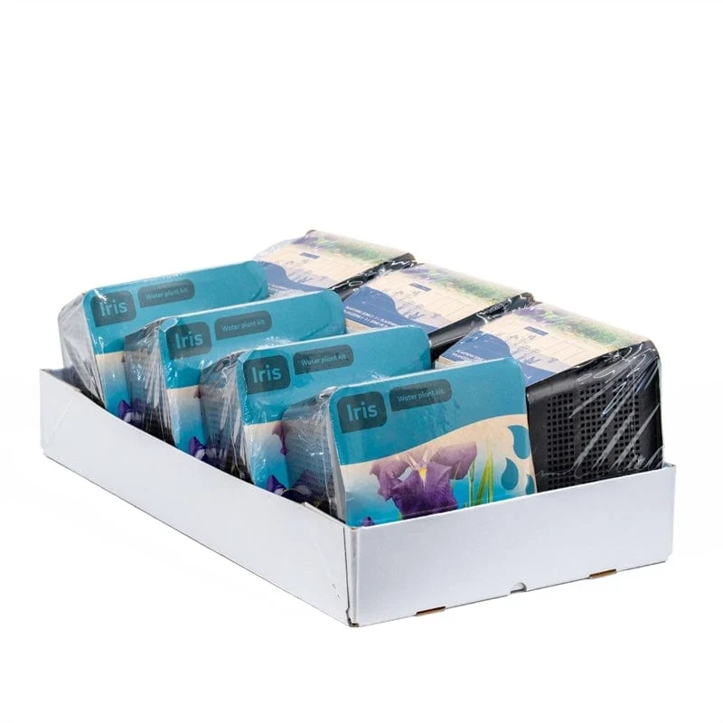 Iris bleu - En kit tout-en-un - Pot de 18CM