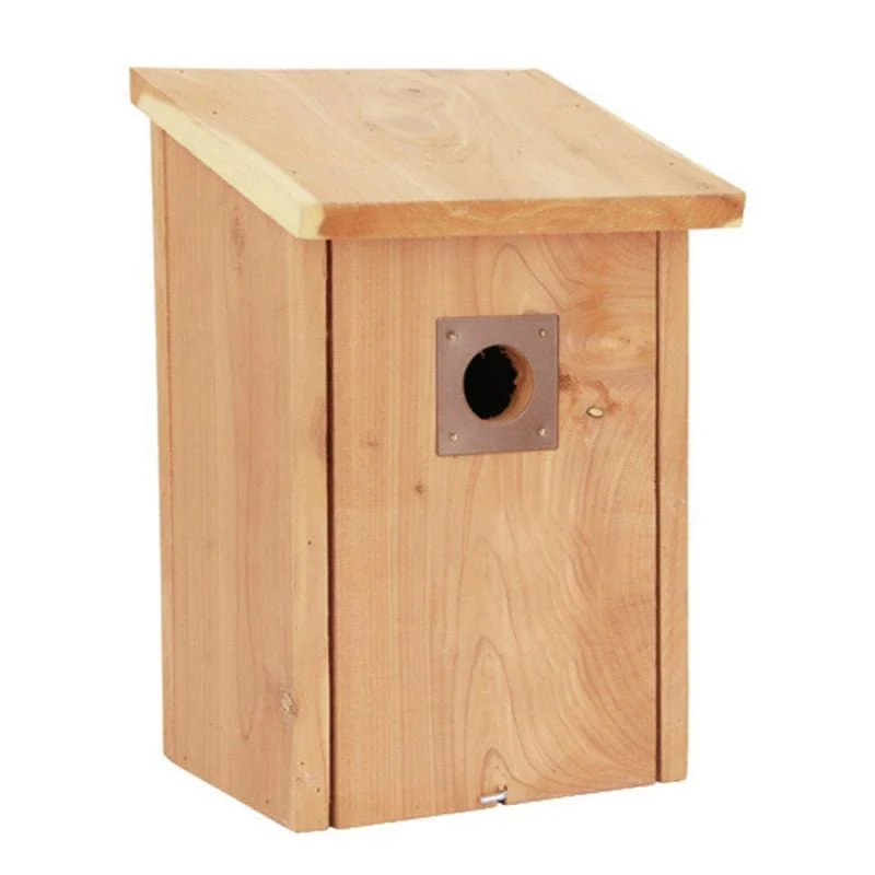 MAISON POUR OISEAUX EN CEDRE ROUGE LOTUS 17 X 15,5 X 26 CM
