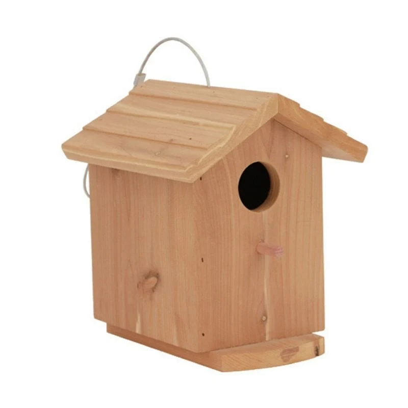 MAISON POUR OISEAUX EN CEDRE ROUGE YASMIN 16 X 17 X 19 CM