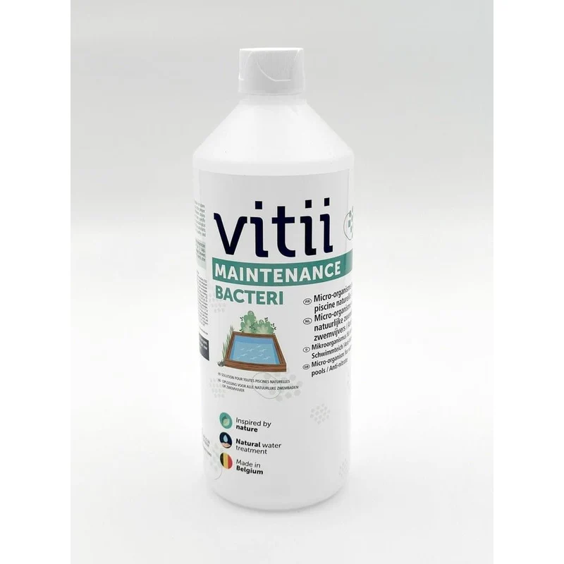 Vitii Bacteri 1L - Micro-organisme pour piscine naturelle / Anti-nitrate