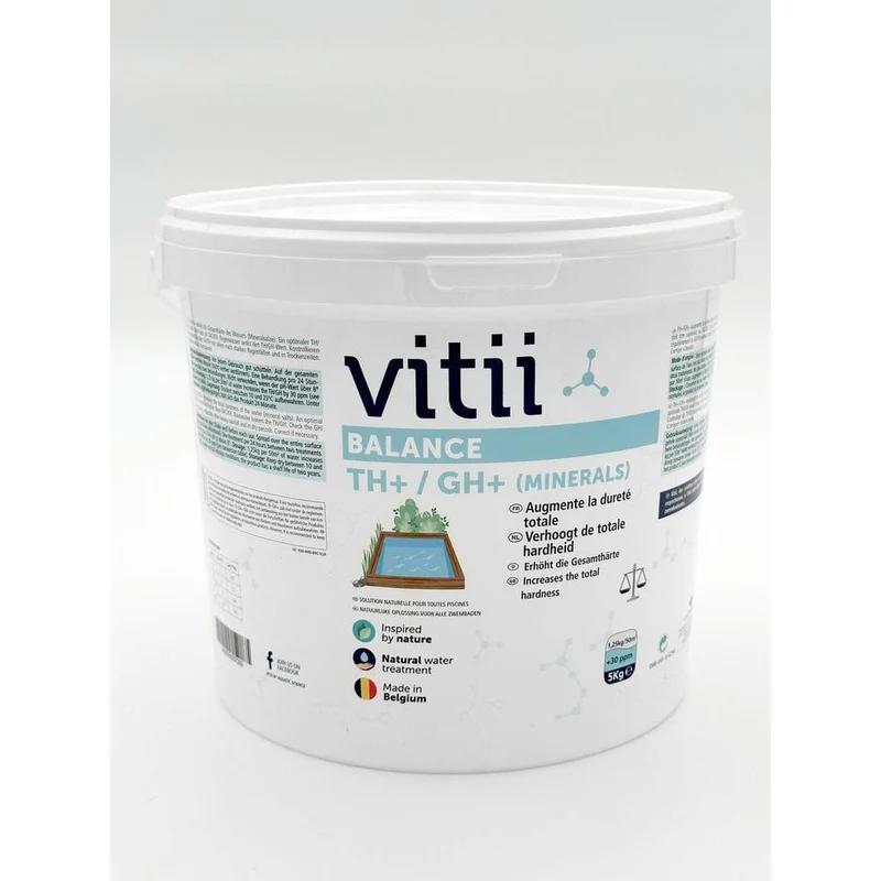 Vitii Minéraux (GH+/TH+) 5kg - Augmente la dureté totale