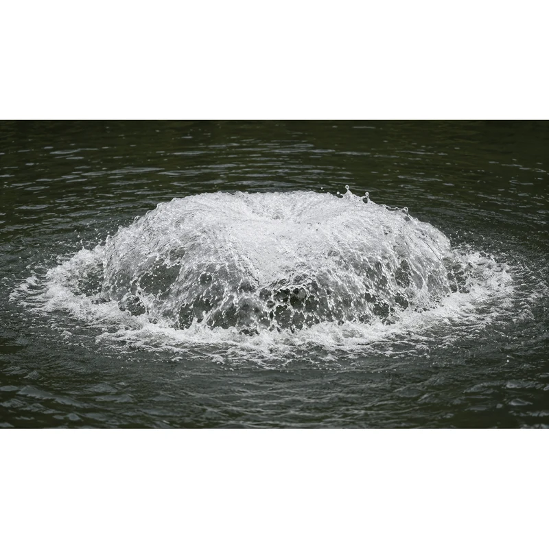 Aérateur de surface haute performance pour étang naturel - Aquitechnics - Émulseur pour étang