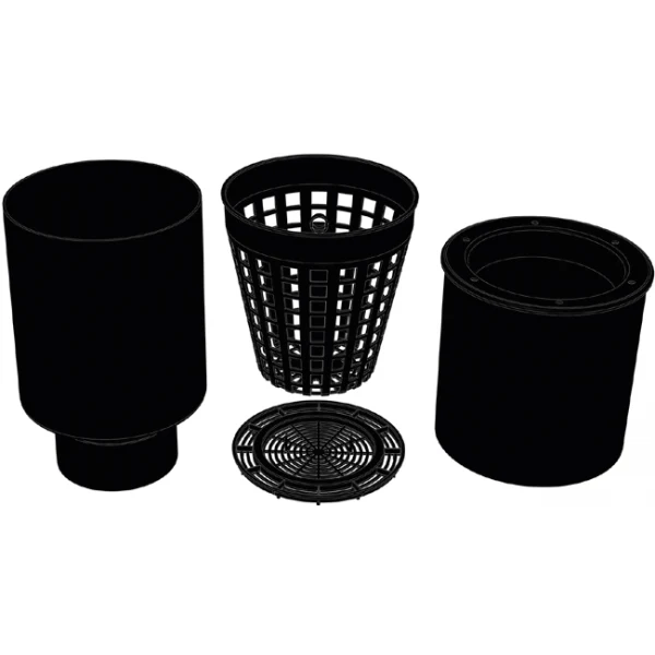 Skimmer flottant 200mm - À raccorder en 110mm - Aquaforte