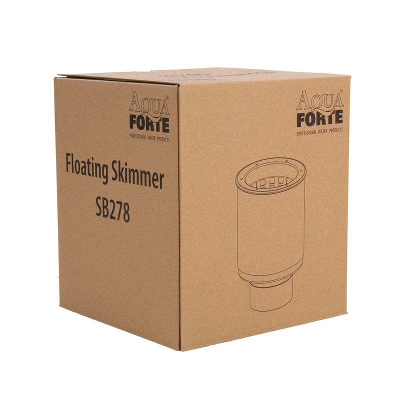 Skimmer flottant 200mm - À raccorder en 110mm - Aquaforte