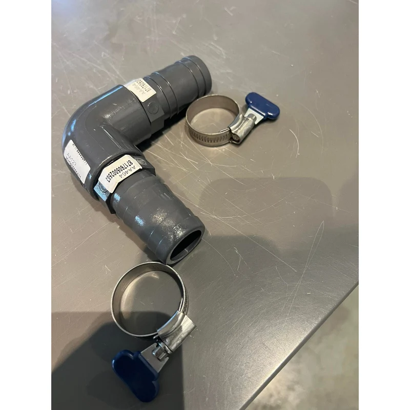 Kit pour plier tuyau 32MM avec colliers de serrage (PVC)
