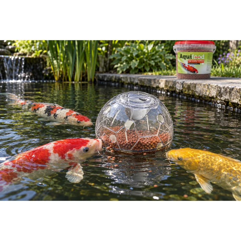 Koi-Toy - Superfish - Jouet pour Carpes Koïs - Balle d'Animation pour Carpes Koïs