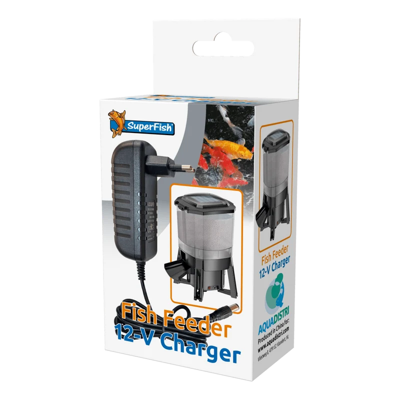 Fish Feeder 12-V Charger - Superfish