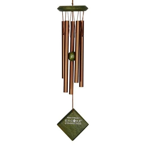 Carillon à Vent Mercure - Bronze Vert - 35CM