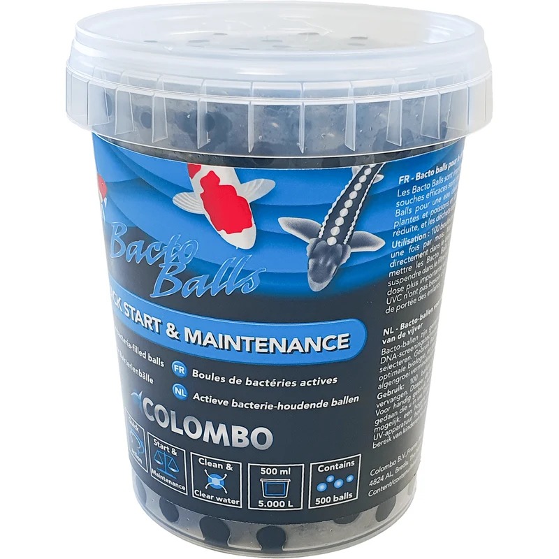Colombo Bacto Balls 500ml pour 5m³ - Activateur biologique en gel