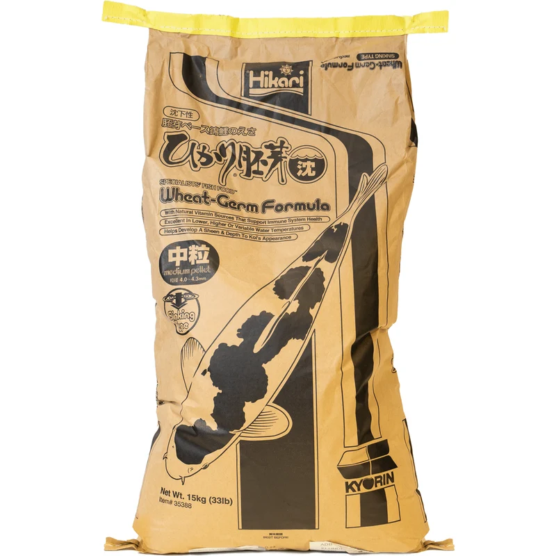 Hikari Wheat-Germ Coulant - Medium 15kg - Facile à digérer, même en hiver !