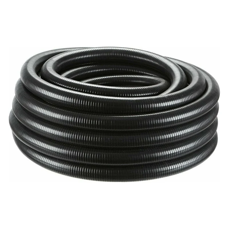Tuyau spiralé noir 50mm - 2" - En rouleau de 25M - Oase