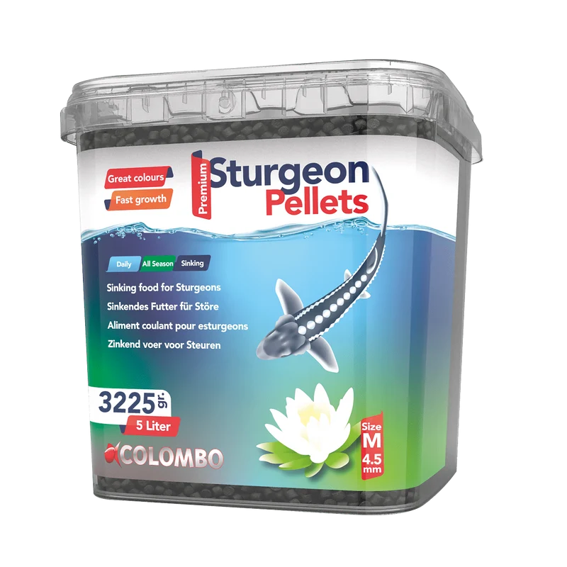 Colombo Esturgeon Food 5L - Medium 4.5MM