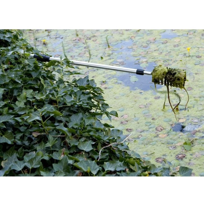 Brosse télescopique anti-algues filamenteuses pour bassin & étang – 51 à 151 cm | Algae Brush