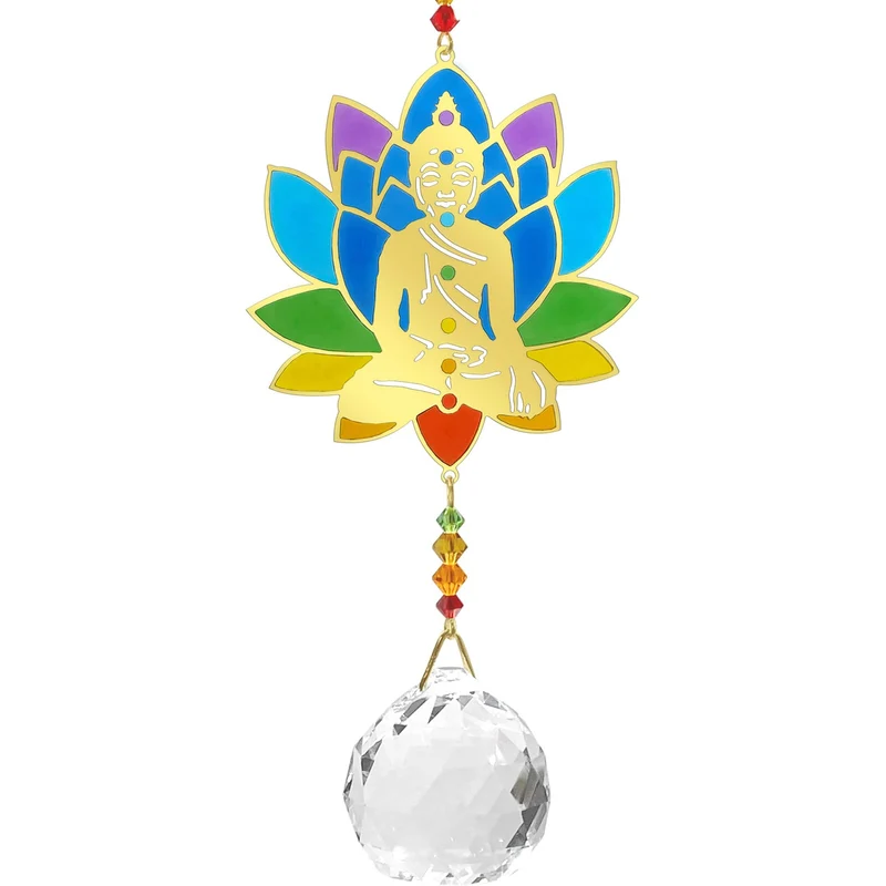 Grand Cristal Feng Shui Bouddha Chakras