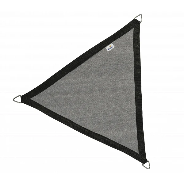 Toile d'ombrage triangle 3.6M x 3.6M x 3.6M - Couleur Noir