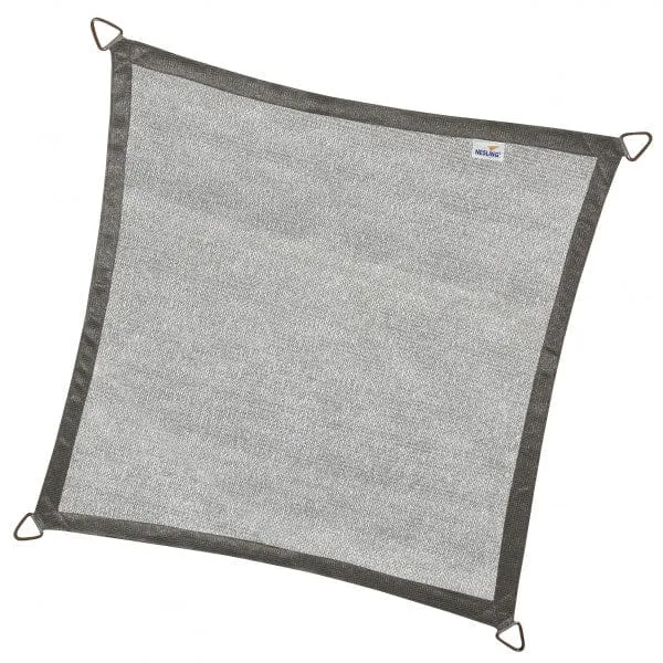 Toile d'ombrage carré 3.6M x 3.6M - Couleur Gris