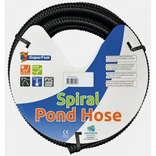 Tuyau souple 40MM spirale 10 m - SuperFish
