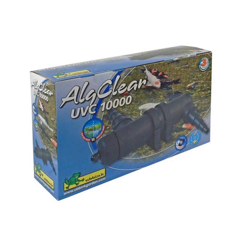 ALGCLEAR UVC 10000 - Appareil UV-C (TUV-PL) avec UVC-C - 11 Watt - 1 à 3M³ en volume d'eau