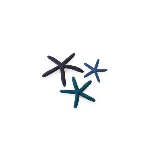 biOrb Set de 3 étoiles de mer bleues