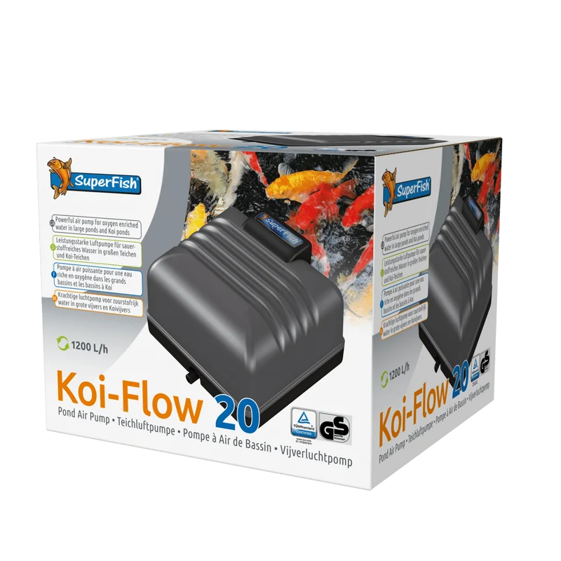 Koi-Flow 20 - Pompe à air - Superfish