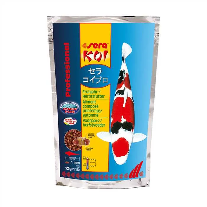 SERA KOI PROFESSIONAL PRINTEMPS/AUTOMNE 500G
