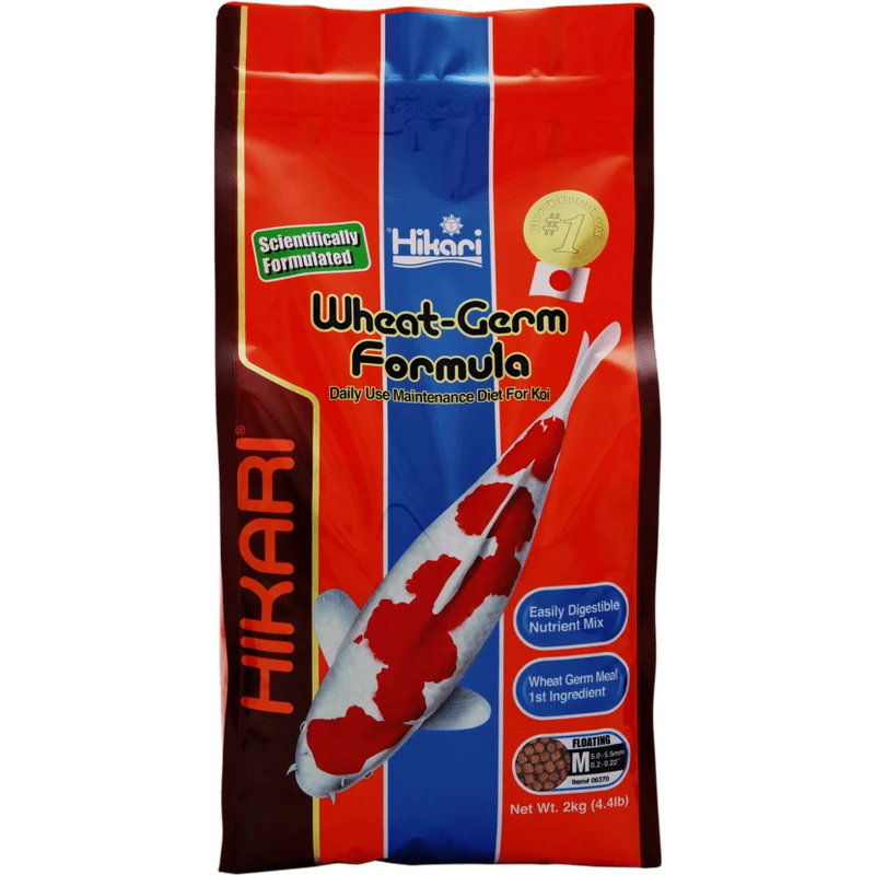 Hikari Wheat-Germ - Medium 2kg - Facile à digérer, même en hiver !