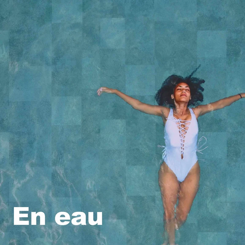 Liner 3D Rock verni sur mesure piscine