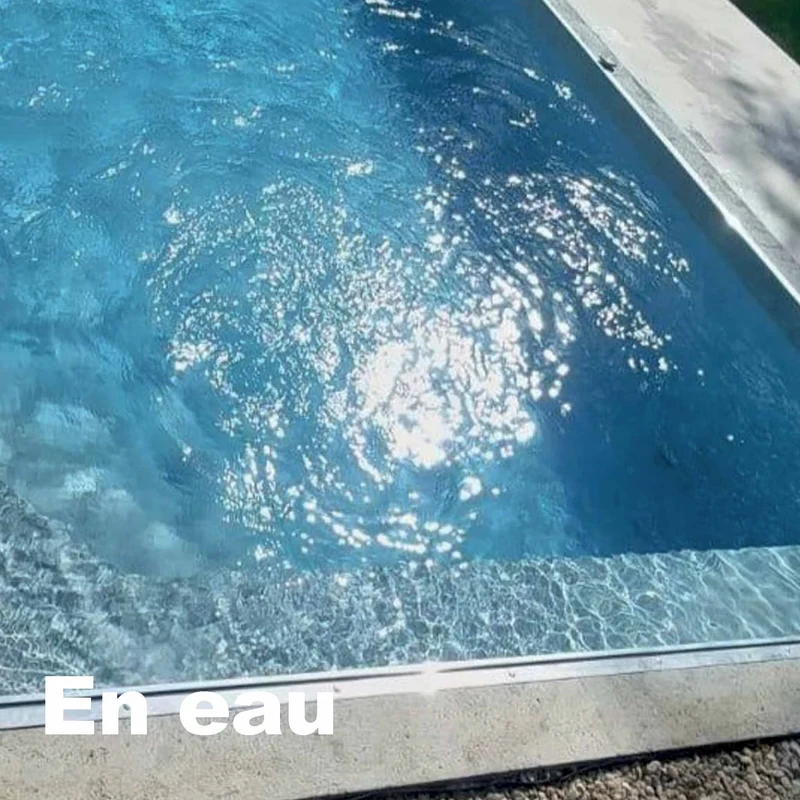 Liner 3D Rock verni sur mesure piscine