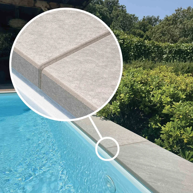 Joint margelles grès cérame – Piscine durable