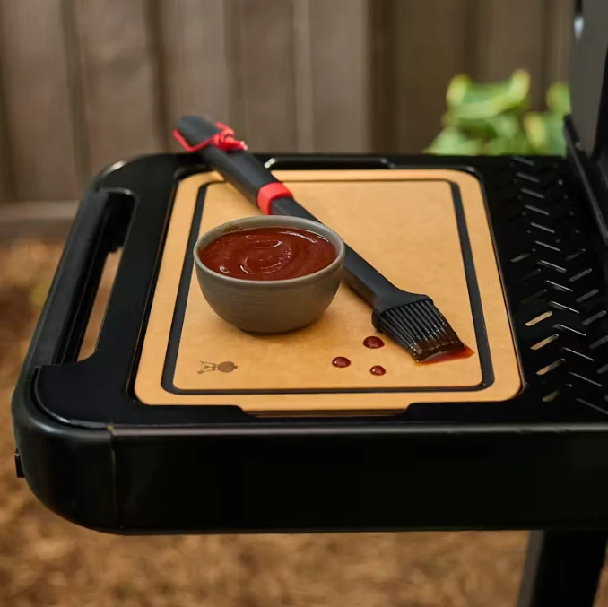Tábua para cortar e recipiente inserível Weber works
