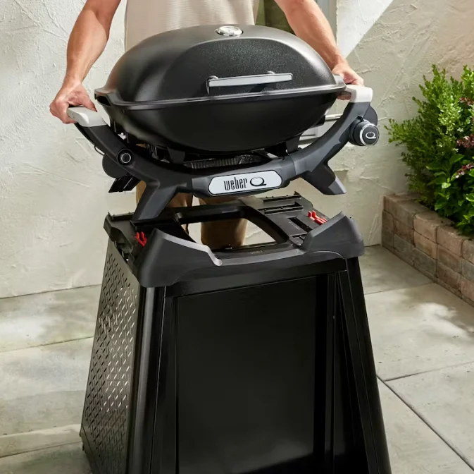 Carrinho premium para série Q1000N/Q2000N Weber