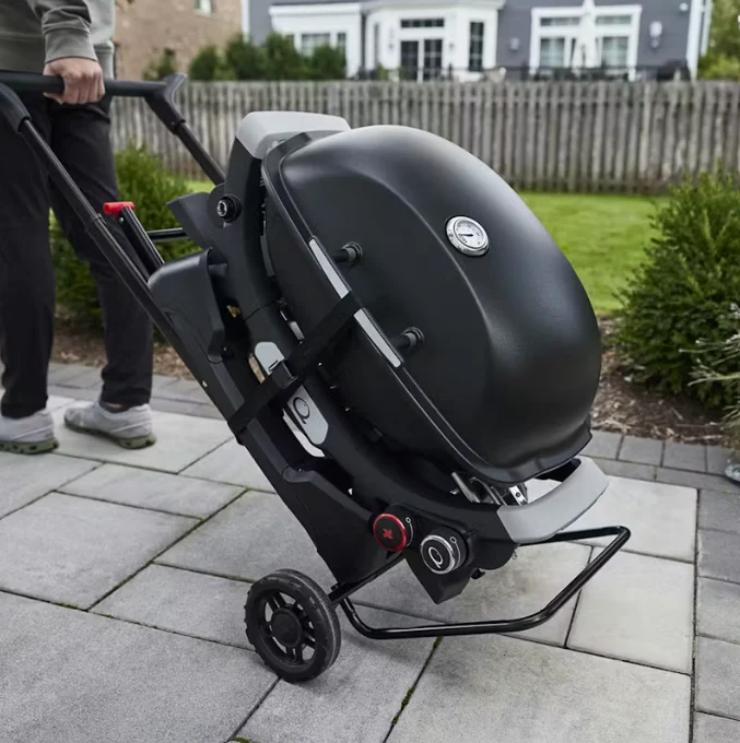 Carrinho para grelhador série Q1000N/Q2000N Weber