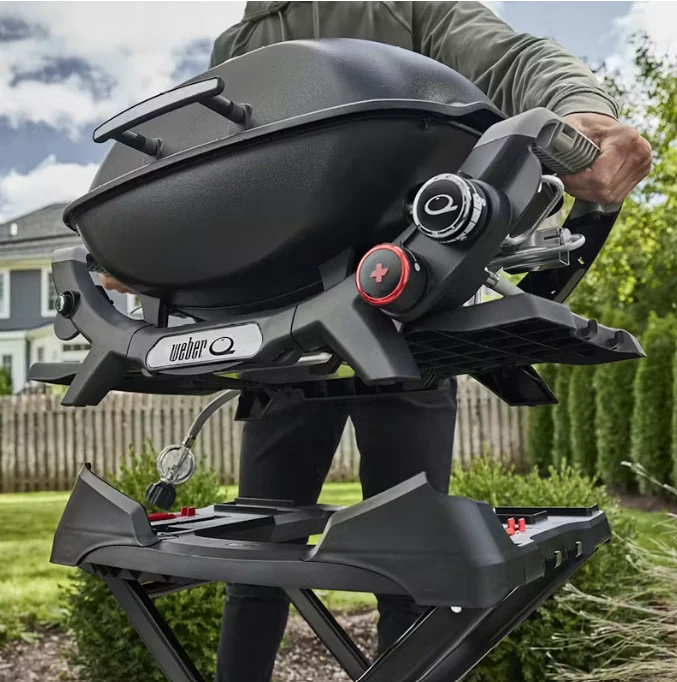 Carrinho para grelhador série Q1000N/Q2000N Weber