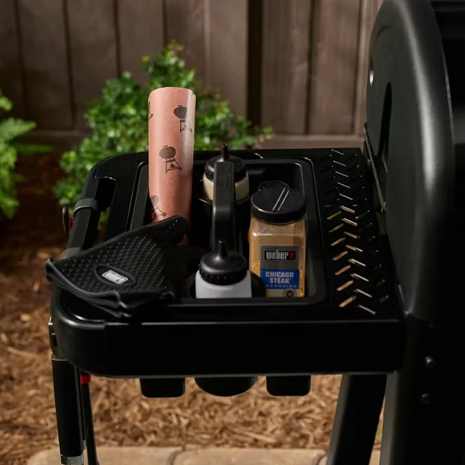 Mesa lateral works para WEBER SMOKE