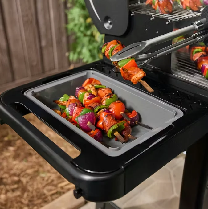 Mesa lateral works para WEBER SMOKE