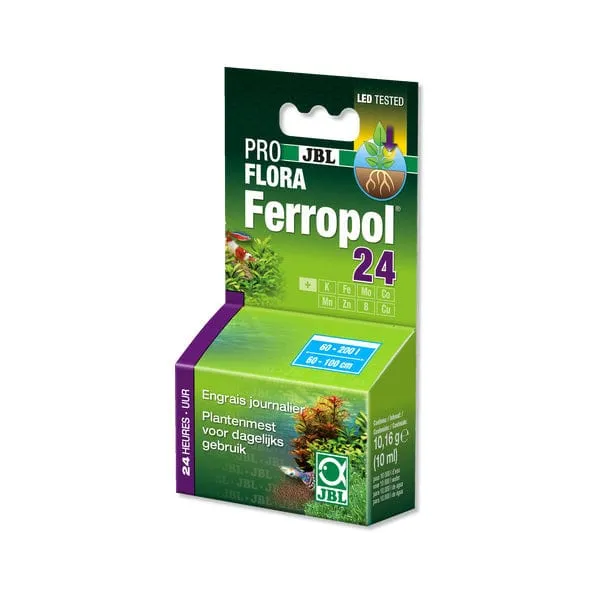 JBL Ferropol 24 - Engrais journalier pour plantes d'aquarium eau douce