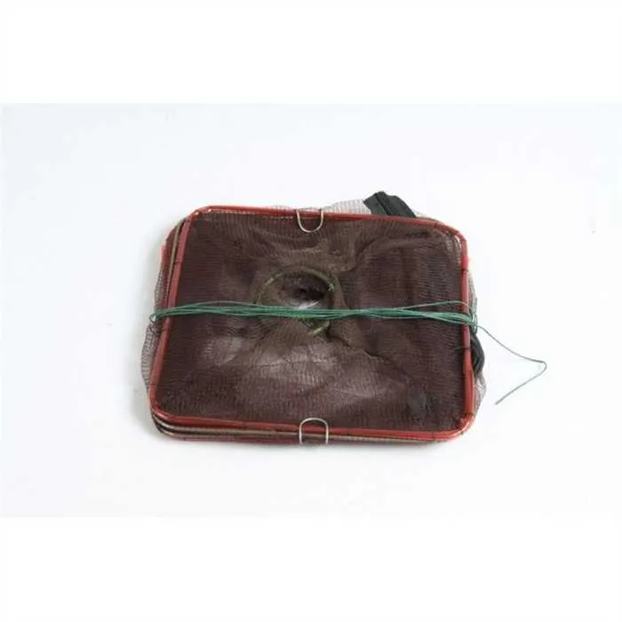 Nasse à Poissons Pliante pour Capturer les Alevins - 55 X 25 CM X 25 CM