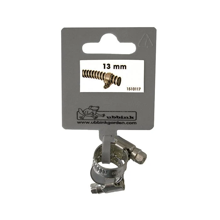 Colliers de serrage galvanisés pour tuyaux lisses et légers - Ø13 mm - 2 x